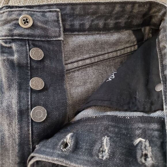 GRLFRND Eva A-Frame Gusset Denim Skirt Size 25 - Picture 11 of 14